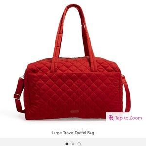 Vera Bradley weekender bag